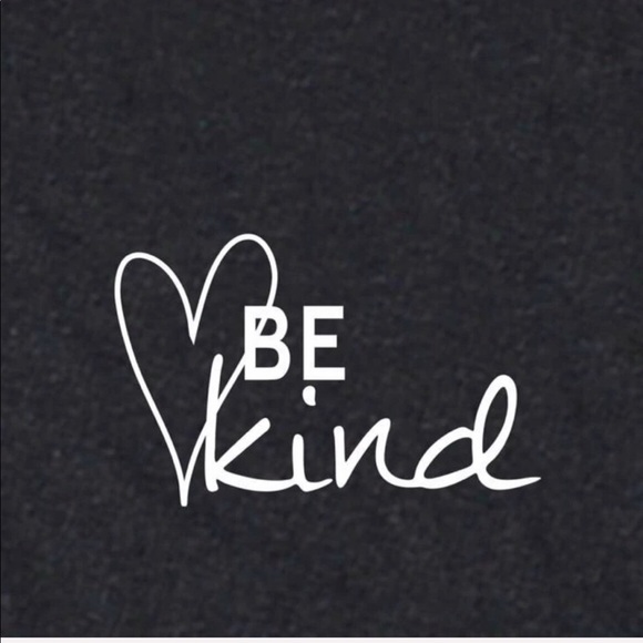 PLUS Be Kind graphic black tee - Picture 2 of 5